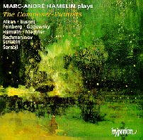 The Composer-Pianists, Marc-André Hamelin spielt Werke von  Alkan, Busoni, Godowsky, Hamelin, Medtner, Scriabin u.a. / Hyperion