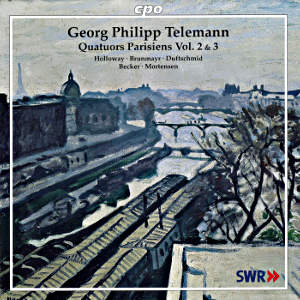 Georg Philipp Telemann, Quatuors Parisiens Vol. 2 & 3 / cpo