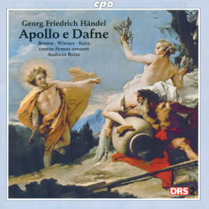 Georg Friedrich Händel Apollo e Dafne La terre è liberata / cpo