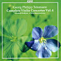Georg Philipp Telemann, Complete Violin Concertos Vol. 4 / cpo Georg Philipp Telemann, Complete Violin Concertos Vol. 4 / cpo