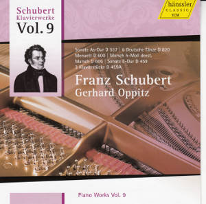 Franz Schubert Piano Works Vol. 9 / hänssler CLASSIC