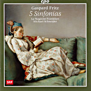 Gaspard Fritz 5 Sinfonias / cpo Gaspard Fritz 5 Sinfonias / cpo