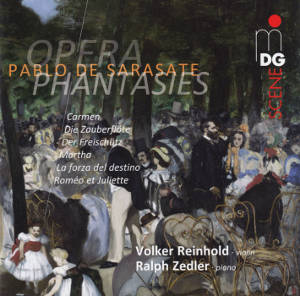 Pablo de Sarasate, Opera Phantasies / MDG