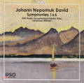 Johann Nepomuk David Symphonies 1 & 6 / cpo Johann Nepomuk David Symphonies 1 & 6 / cpo