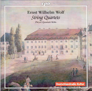 Ernst Wilhelm Wolf, String Quartets / cpo Ernst Wilhelm Wolf, String Quartets / cpo