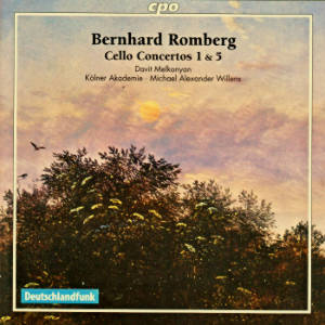 Bernhard Romberg, Cello Concertos 1 & 5 / cpo