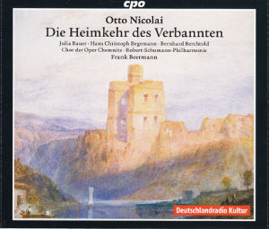 Otto Nicolai, Die Heimkehr des Verbannten / cpo