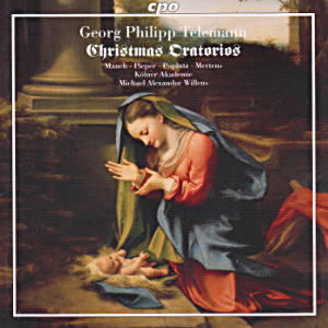 Georg Philipp Telemann, Christmas Oratorios / cpo Georg Philipp Telemann, Christmas Oratorios / cpo