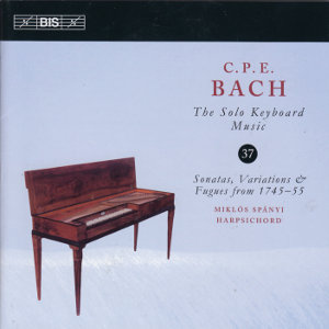 C.P.E. Bach, Solo Keyboard Music Vol. 37 / BIS