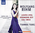 Wolfgang Rihm, Music for Violin and Orchestra • 2 / Naxos Wolfgang Rihm, Music for Violin and Orchestra • 2 / Naxos