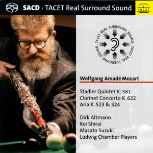 Wolfgang Amadé Mozart, Works for clarinet / Tacet