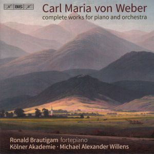 Carl Maria von Weber, complete works for piano and orchestra