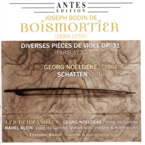 Joseph Bodin de Boismortier, Diverses Pièces de Viole op. 31