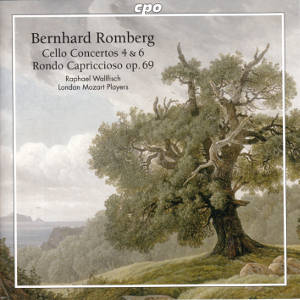 Bernhard Romberg, Cello Concertos 4 & 6, Rondo Capriccioso op. 69