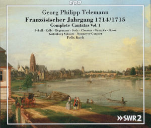 Georg Philipp Telemann, Kantaten - Französischer Jahrgang Vol. 1