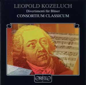 Leopold Kozeluch, Bläserdivertimenti / Orfeo Leopold Kozeluch, Bläserdivertimenti / Orfeo