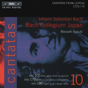 Bach, Kantaten Vol. 10 / BIS Bach, Kantaten Vol. 10 / BIS