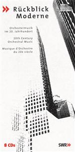 Rückblick Moderne - Orchestermusik im 20. Jahrhundert, Werke von Ives, Cage, Boulez, Varèse, Webern, Mahler, Kurtág, Furrer, Kagel, Maderna, Nono, Carter, Zender, Rihm, Schnittke, Ligeti, Glass / col legno