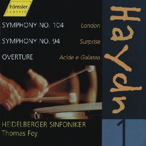 Joseph Haydn Sämtliche Sinfonien Vol. 1 / hänssler CLASSIC