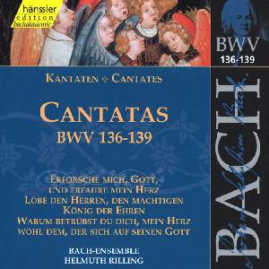Kantaten BWV 136-139 / hänssler CLASSIC