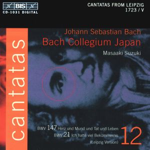 J.S. Bach, Cantatas 12 / BIS J.S. Bach, Cantatas 12 / BIS