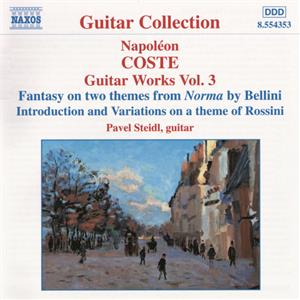 Coste – Guitar Works Vol. 3 / Naxos