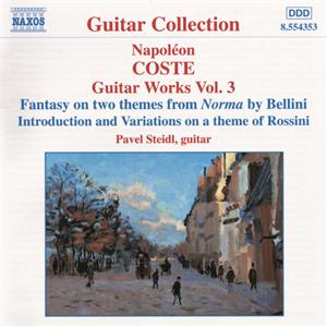 Coste – Guitar Works Vol. 3 / Naxos Coste – Guitar Works Vol. 3 / Naxos