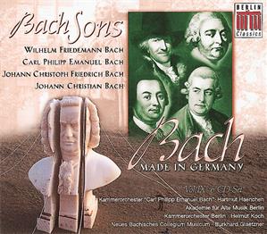 Bach Sons, Bach Made in Germany Vol. IX / Berlin Classics Bach Sons, Bach Made in Germany Vol. IX / Berlin Classics