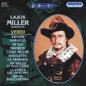Lajos Miller - Verdi-Arien / Hungaroton