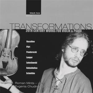 Tranformations – Musik des 20. Jahrhunderts für Violine und Klavier, Werke von Vassiliev, Pärt, Penderecki, Langer, Lutoslawski, Gubaidulina, Schnittke / black box