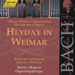 J.S. Bach, Blütezeit in Weimar / hänssler CLASSIC