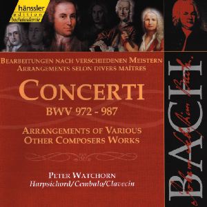 Concerti BWV 972-987 / hänssler CLASSIC