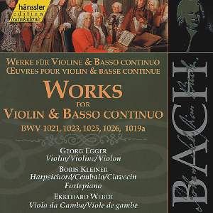 Werke für Violine & Basso continuo / hänssler CLASSIC Werke für Violine & Basso continuo / hänssler CLASSIC