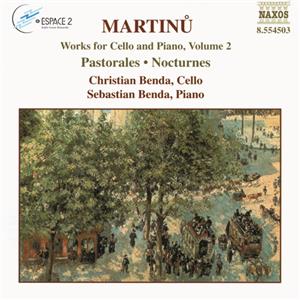 Martinu – Werke für Violoncello und Klavier Vol. 2 / Naxos