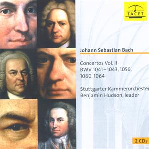 Johann Sebastian Bach, Concertos Vol. II / Tacet Johann Sebastian Bach, Concertos Vol. II / Tacet