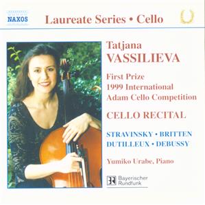 Tatjana Vassilieva - Cello Recital / Naxos Tatjana Vassilieva - Cello Recital / Naxos
