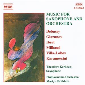 Music for Saxophone and Orchestra / Naxos Music for Saxophone and Orchestra / Naxos