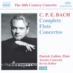 C.P.E. Bach, Complete Flute Concertos / Naxos C.P.E. Bach, Complete Flute Concertos / Naxos