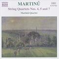 Bohuslav Martinu String Quartets Volume 3 / Naxos Bohuslav Martinu String Quartets Volume 3 / Naxos