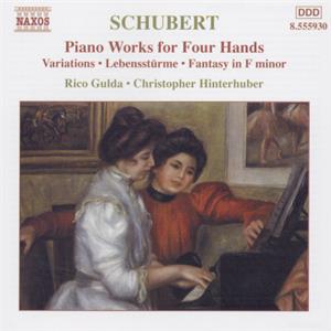 Schubert Piano Works for Four Hands / Naxos Schubert Piano Works for Four Hands / Naxos