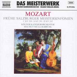 Mozart - Frühe Salzburger Meistersinfonien / Naxos