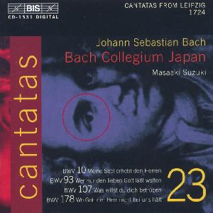 J.S. Bach, Cantatas 23 / BIS J.S. Bach, Cantatas 23 / BIS