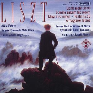 Liszt – Works for male voices accompanied by wind instruments / Hungaroton