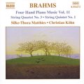 Johannes Brahms – Four Hand Piano Music Vol. 11 / Naxos