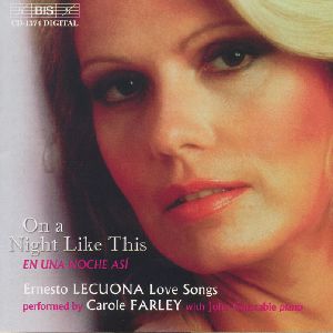 Ernesto Lecuona - Love Songs / BIS Ernesto Lecuona - Love Songs / BIS