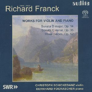 Richard Franck - Works for Violin and Piano / Audite