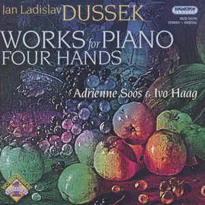 Jan Ladislav Dussek Werke für Klavier zu vier Händen / Hungaroton Jan Ladislav Dussek Werke für Klavier zu vier Händen / Hungaroton
