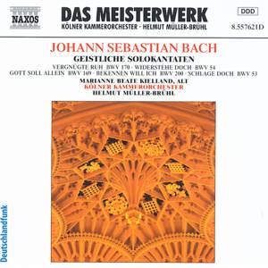 Johann Sebastian Bach Geistliche Solokantaten / Naxos Johann Sebastian Bach Geistliche Solokantaten / Naxos