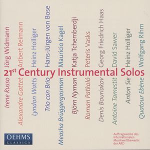 21st Century Instrumental Solos / OehmsClassics 21st Century Instrumental Solos / OehmsClassics