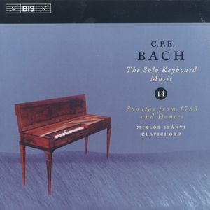 C.P.E. Bach, The Solo Keyboard Music Vol. 14 / BIS